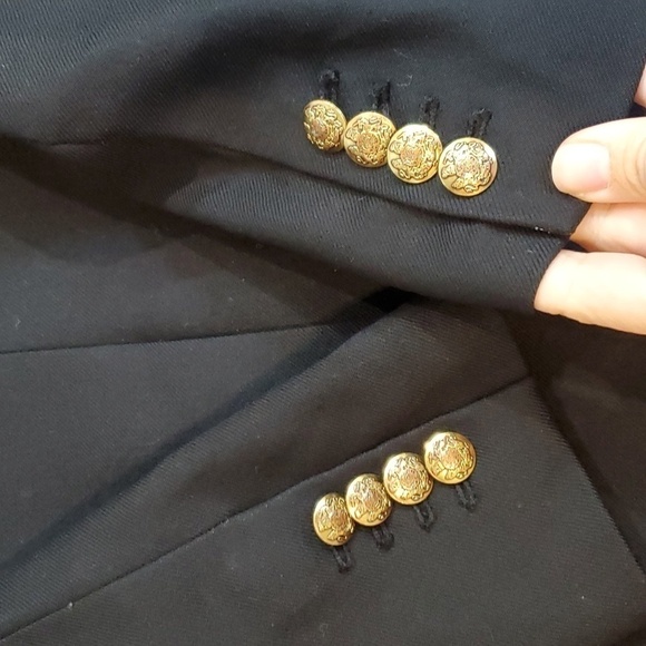 J Crew Womens Schoolboy Wool Blend 2 Button Jacket sz 4 - Picture 11 of 16